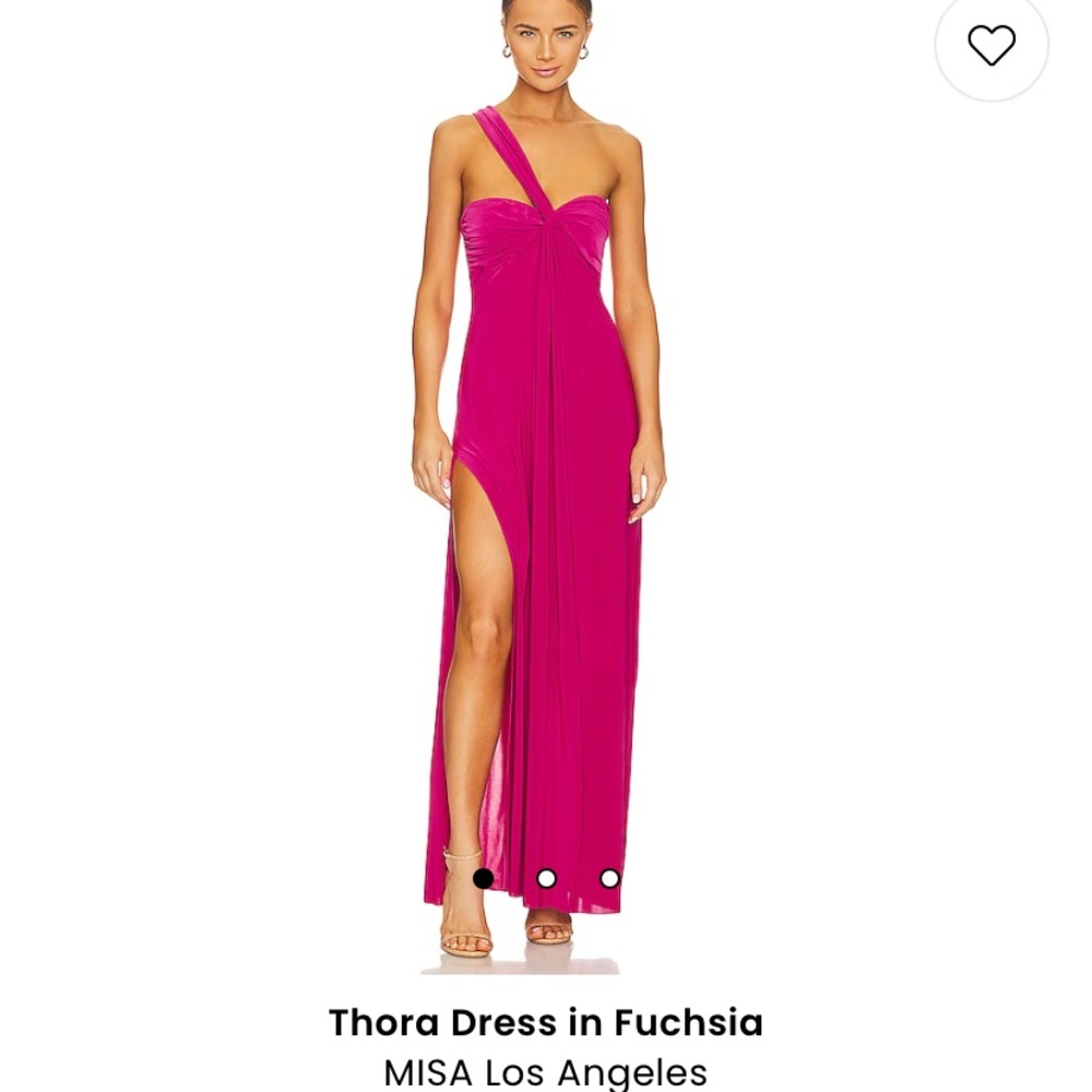 REVOLVE Long pink dress